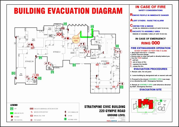 Printable Fire Escape Plan Template Fresh Free Fire Evacuation Plan Template