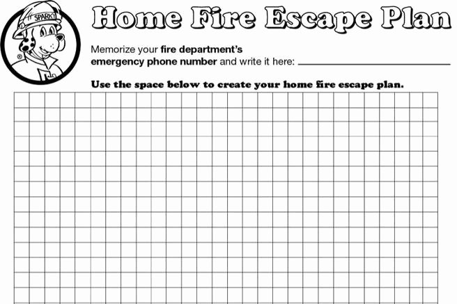 Printable Fire Escape Plan Template Inspirational 303 Plan Templates Free Download