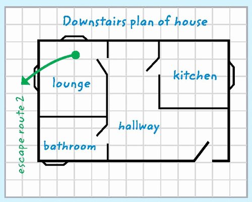 Printable Fire Escape Plan Template New Escape Plan Template Cornwall Council