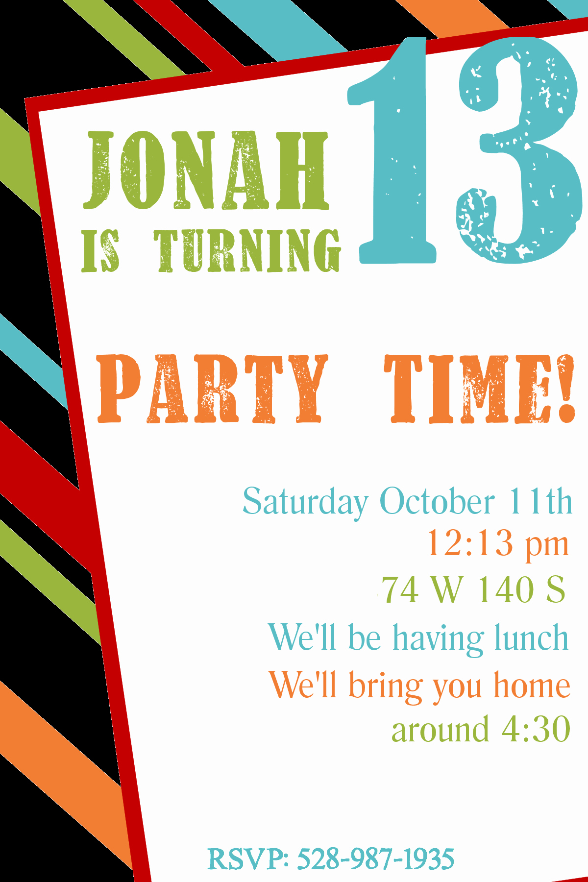 Printable Party Invitation Template Beautiful Free Printable Birthday Invitation Templates