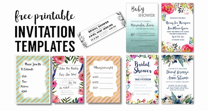 Printable Party Invitation Template Beautiful Party Invitation Templates Free Printables Paper Trail