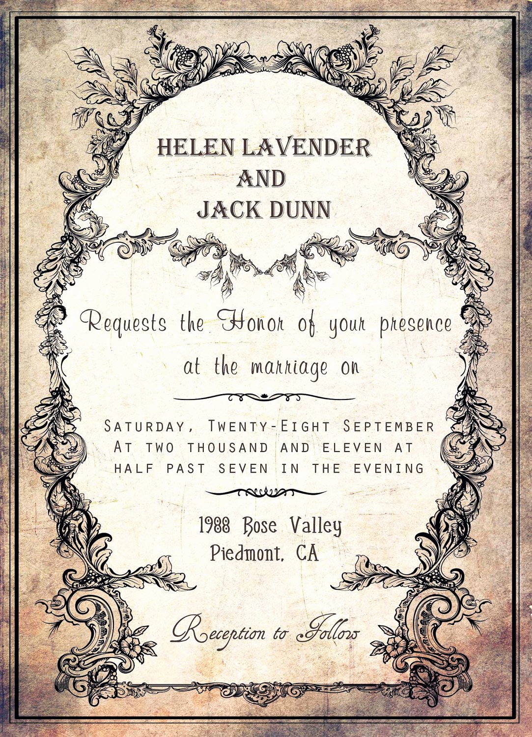 Printable Wedding Invitation Template Unique Silver Wedding Invitations