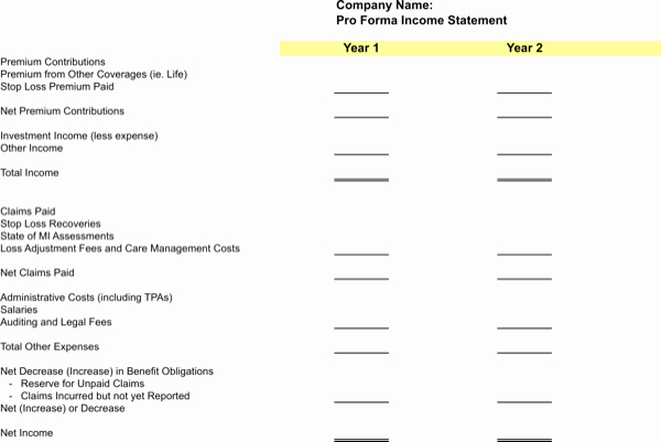 Pro forma Balance Sheet Template Awesome Download Pro forma Balance Sheet Template for Free