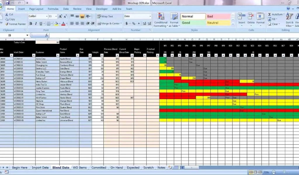 Production Schedule Template Excel Luxury Excel Graphical Production Planning and Control Planner