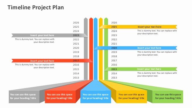 Project Plan Powerpoint Template Awesome Timeline Project Plan Editable Powerpoint [template]