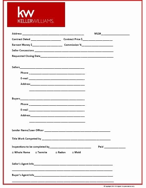 Property Listing form Template Beautiful Prospecting for Real Estate Kit