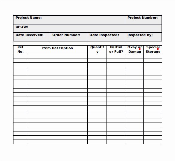 Quality Control form Template Inspirational Sample Control Plan 6 Documents In Pdf Word Excel