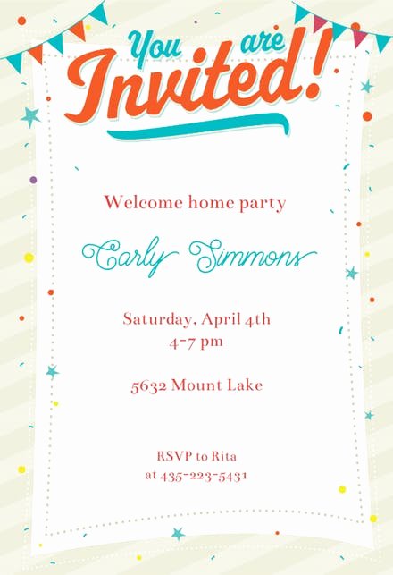 Reception Invitation Template Free Lovely Invitation Templates Free