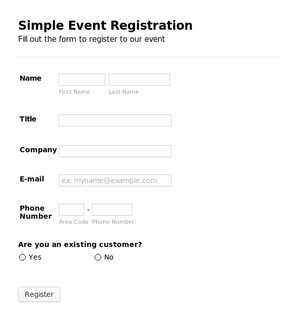 Registration form Template Free Download Luxury Registration form Template