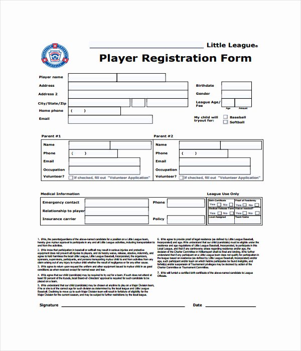 Registration form Template Microsoft Word Elegant 11 Registration form Templates Free Word Pdf Documents