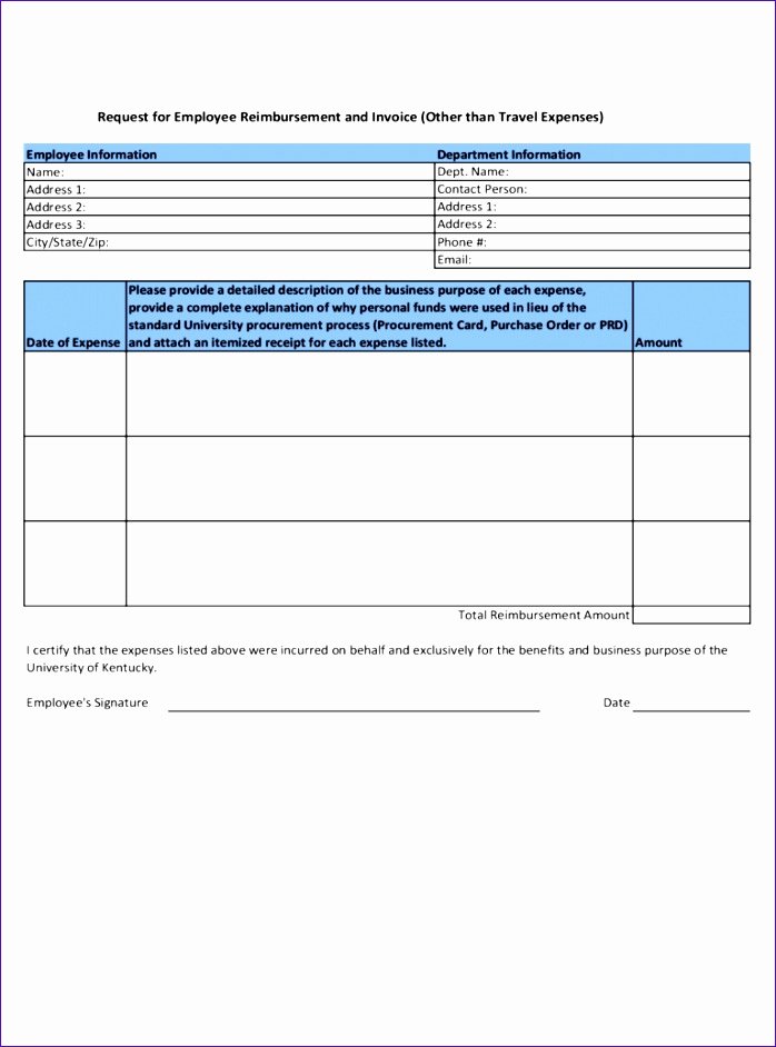 Reimbursement form Template Word New 12 Rent Receipt Excel Template Exceltemplates