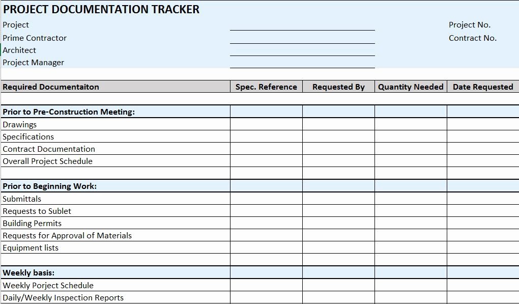 Remodel Project Plan Template Best Of Free Construction Project Management Templates In Excel In