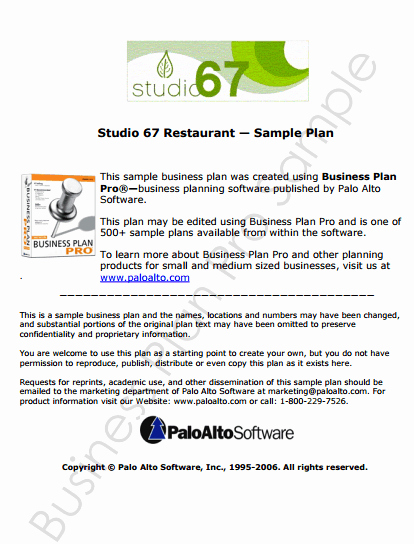 Restaurant Business Plan Template Word Elegant 32 Free Restaurant Business Plan Templates In Word Excel Pdf