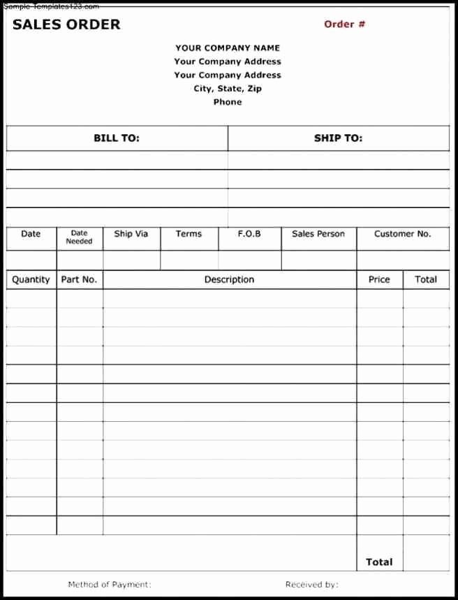 Restaurant Food order form Template New Website Template Sample Customer Service Resume order form