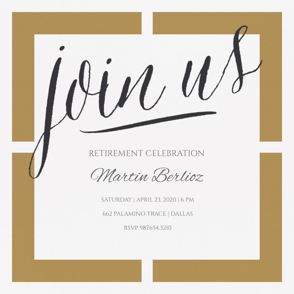 Retirement Dinner Invitation Template Inspirational Window Of Opportunity Free Retirement &amp; Farewell Party