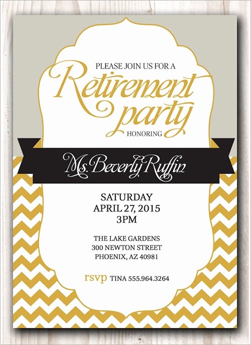 Retirement Dinner Invitation Template Luxury 54 Invitation Templates Word Psd Ai