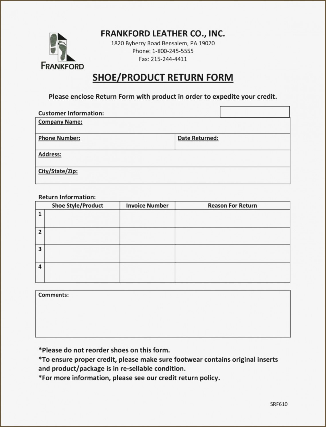 Return Authorization form Template Fresh 15 Quick Tips for Return