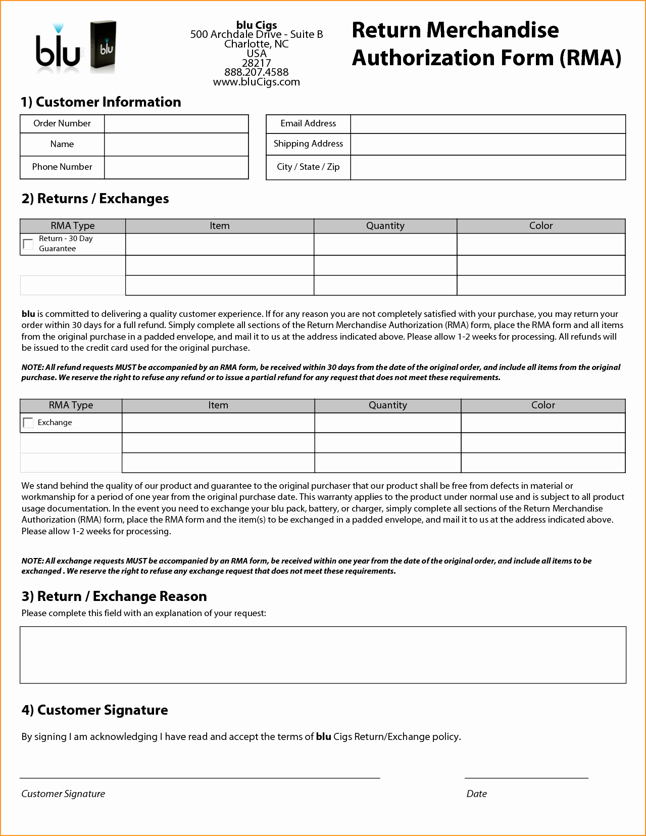 Return Authorization form Template Fresh 24 Of Return Authorization form Template In Word