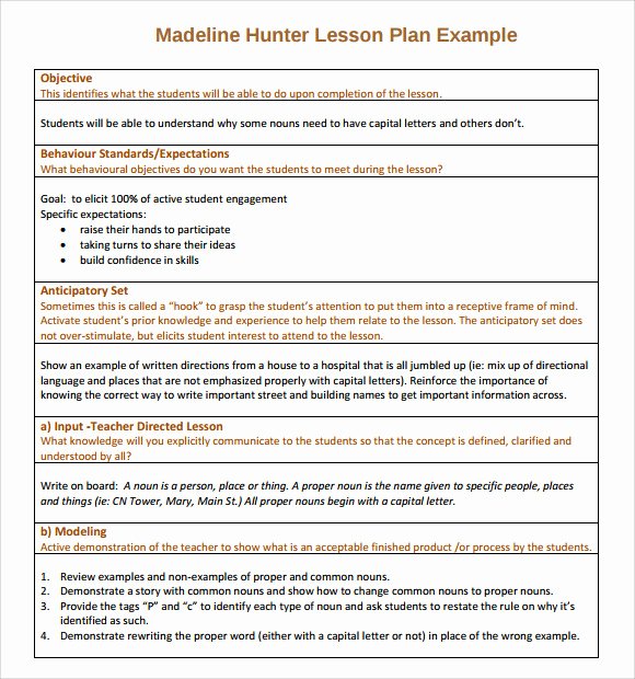 Robert Marzano Lesson Plan Template Inspirational Marzano Lesson Plan Template Free Templates Resume