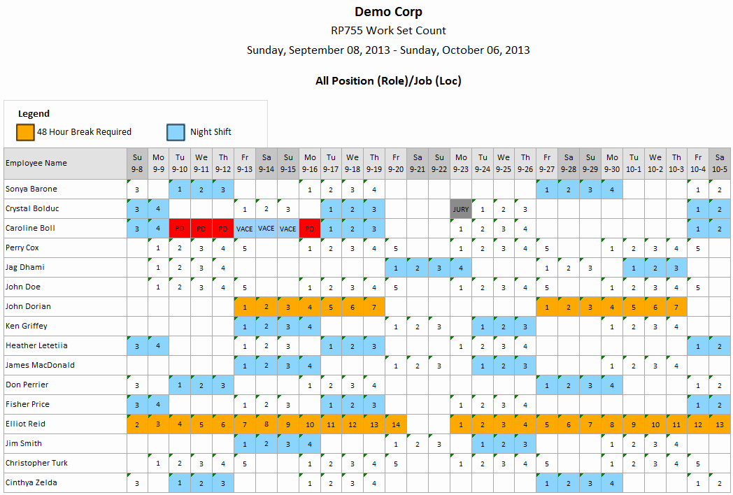 Rotating Overtime Schedule Template Best Of Schedulepro and Rp 755 – Schedulepro