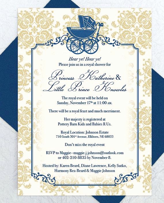 Royal Baby Shower Invitation Template Luxury 301 Moved Permanently