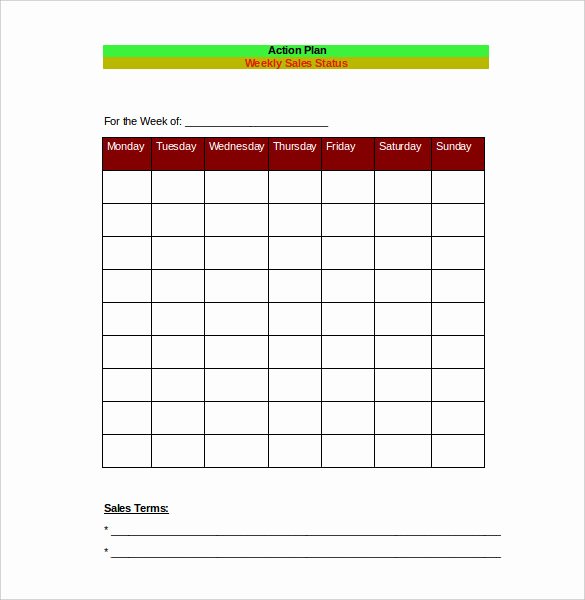 Sales Action Plan Template Awesome 28 Sales Action Plan Templates Docs Pdf