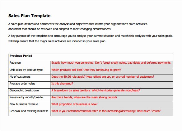 Sales Action Plan Template Excel Best Of Free 22 Sales Plan Templates In Pdf Rtf Ppt