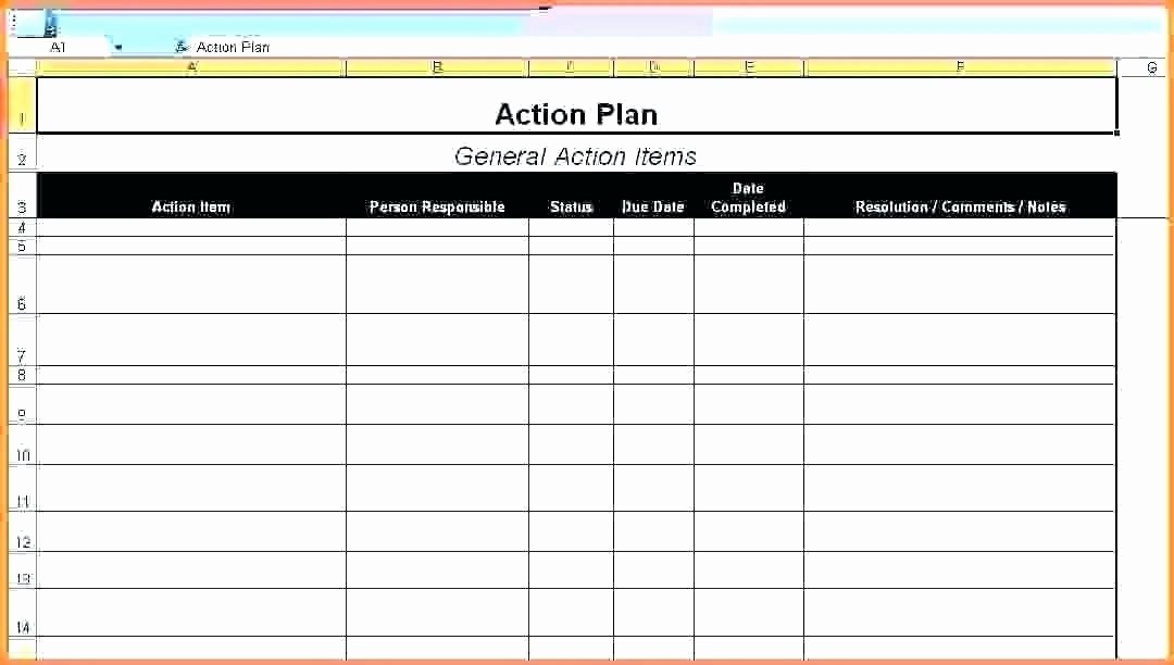 Sales Action Plan Template Lovely 15 Action Plan Templates