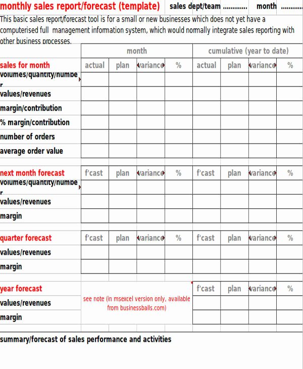 Sales Call Planner Template Awesome Monthly Sales Plan Templates 11 Free Word Pdf format