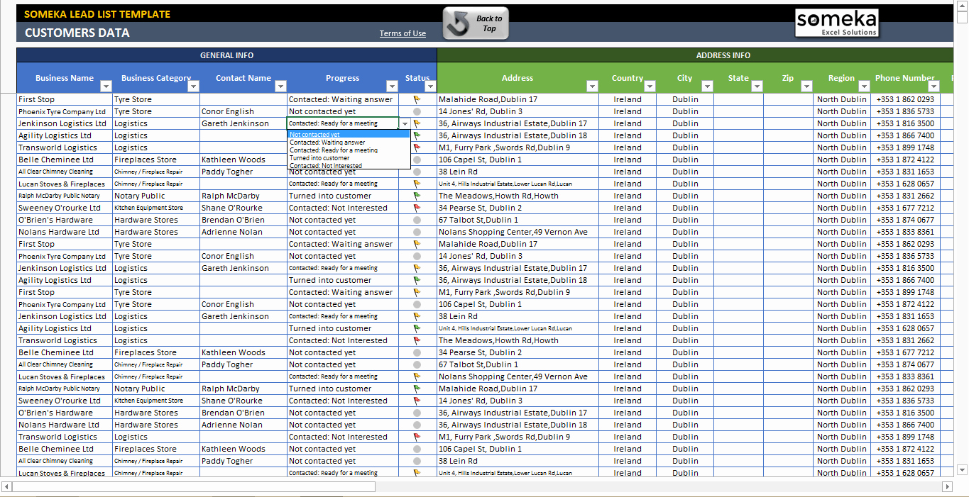 Sales Lead form Template Inspirational Lead Tracking Excel Template Customer Follow Up Sheet