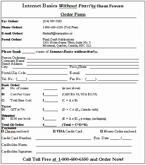 Sample order form Template Inspirational 15 Modèle Cv Publisher