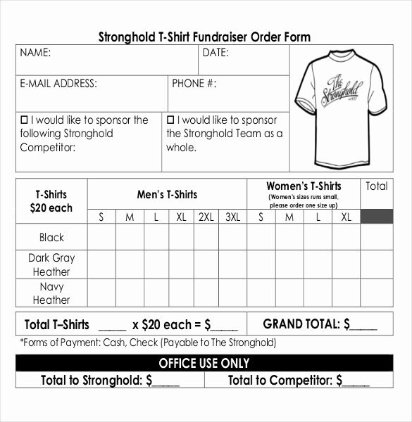 Sample order forms Template Awesome 16 Fundraiser order Templates – Docs Word