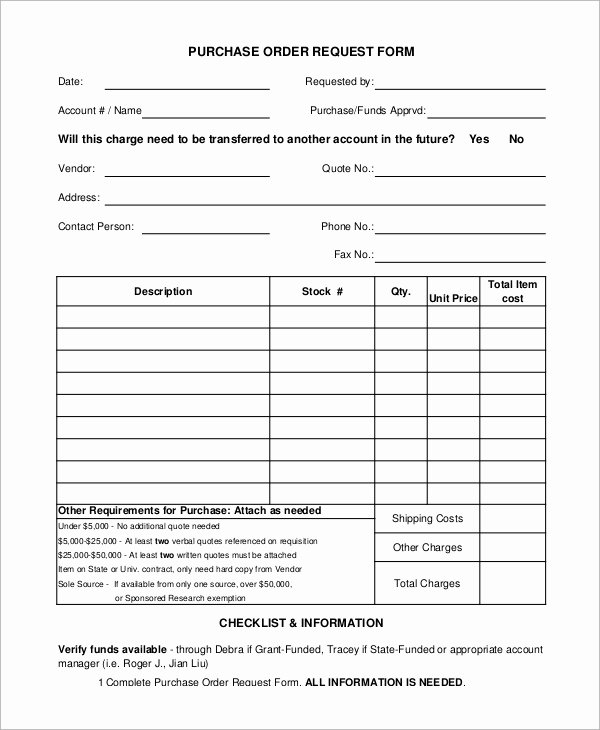 Sample order forms Template Elegant Sample Purchase order form 11 Examples In Word Pdf