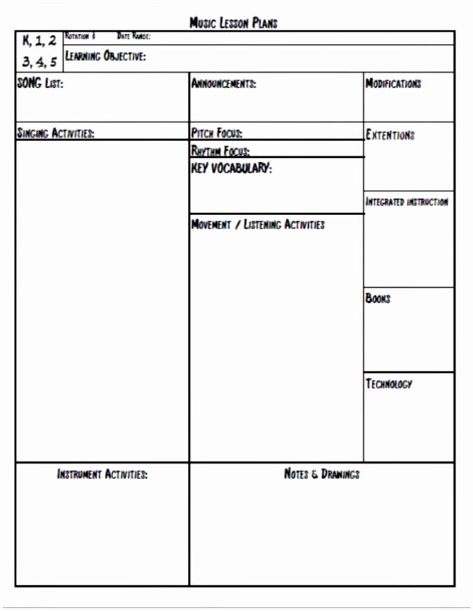 School Age Lesson Plans Template Beautiful 12 School Age Lesson Plan Template Uuawu