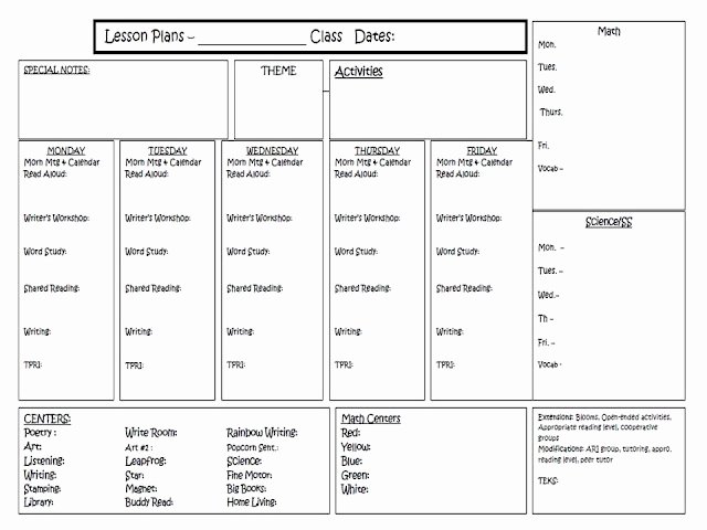 School Age Lesson Plans Template Beautiful 206 Best Images About Lesson Plan Templates Teacher