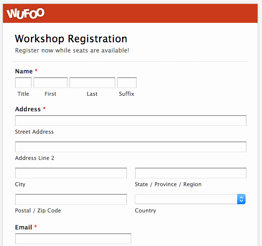 School Registration forms Template Luxury top 5 event Registration form Templates