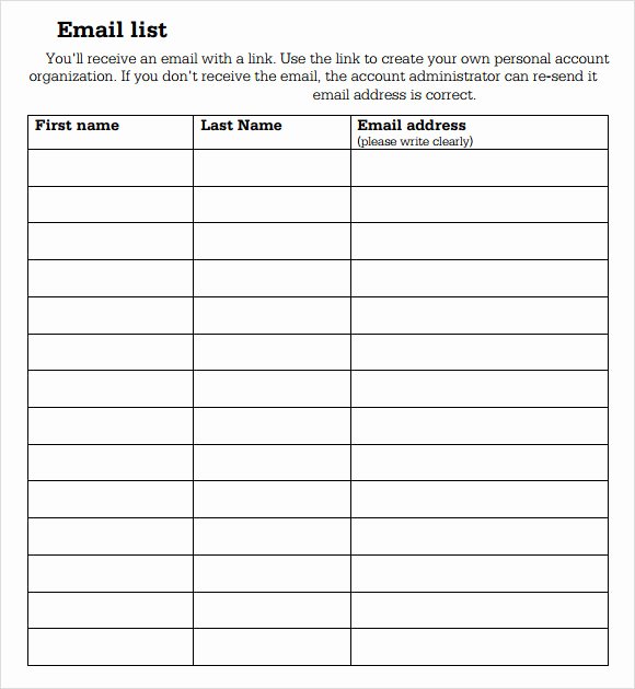 Sign Up form Template Word Lovely Sign Up Sheet Template 9 Free Samples Examples format
