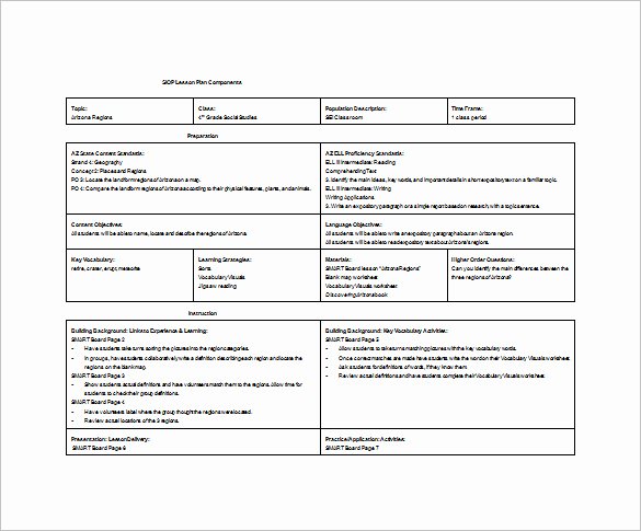 Siop Lesson Plan Template 2 Awesome Essay About Siop and Madeline Hunter Receive Extensive Essay