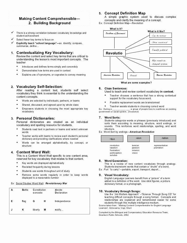 Siop Lesson Plan Template Fresh Siop Building Background