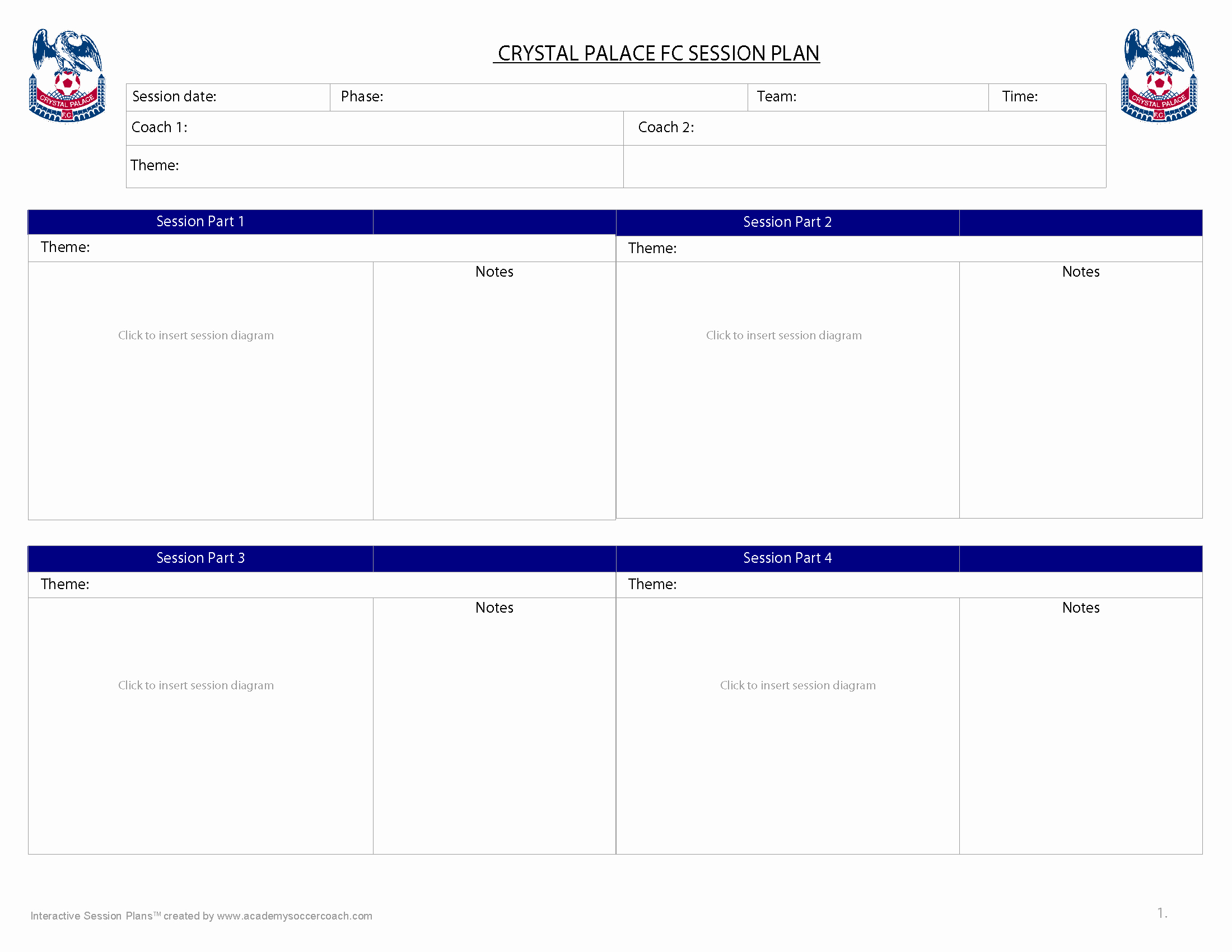 interactive session plans