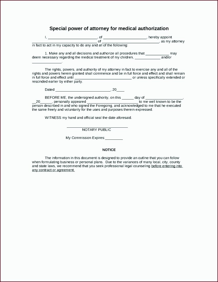Special order form Template Beautiful 7 Guardianship Letter Template Template Update234