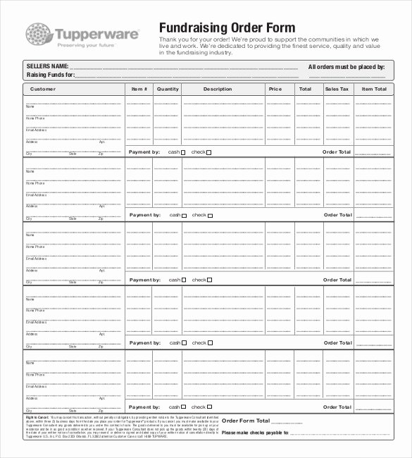 Special order form Template Beautiful Free forms Line Printable Missionconvergence