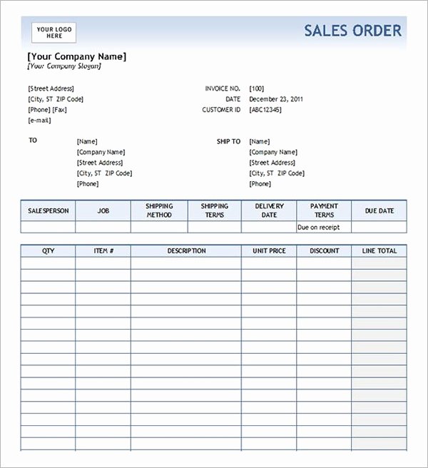 Special order form Template Elegant order form Template 19 Download Free Documents In Pdf