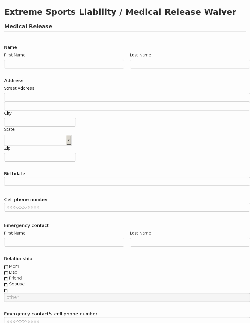 Sports Waiver form Template Fresh 24 Of Sports Liability Waiver form Template