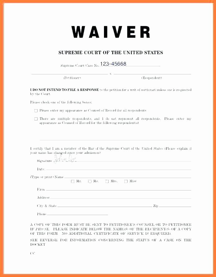 Sports Waiver form Template Lovely Pinster Free Template Ideas