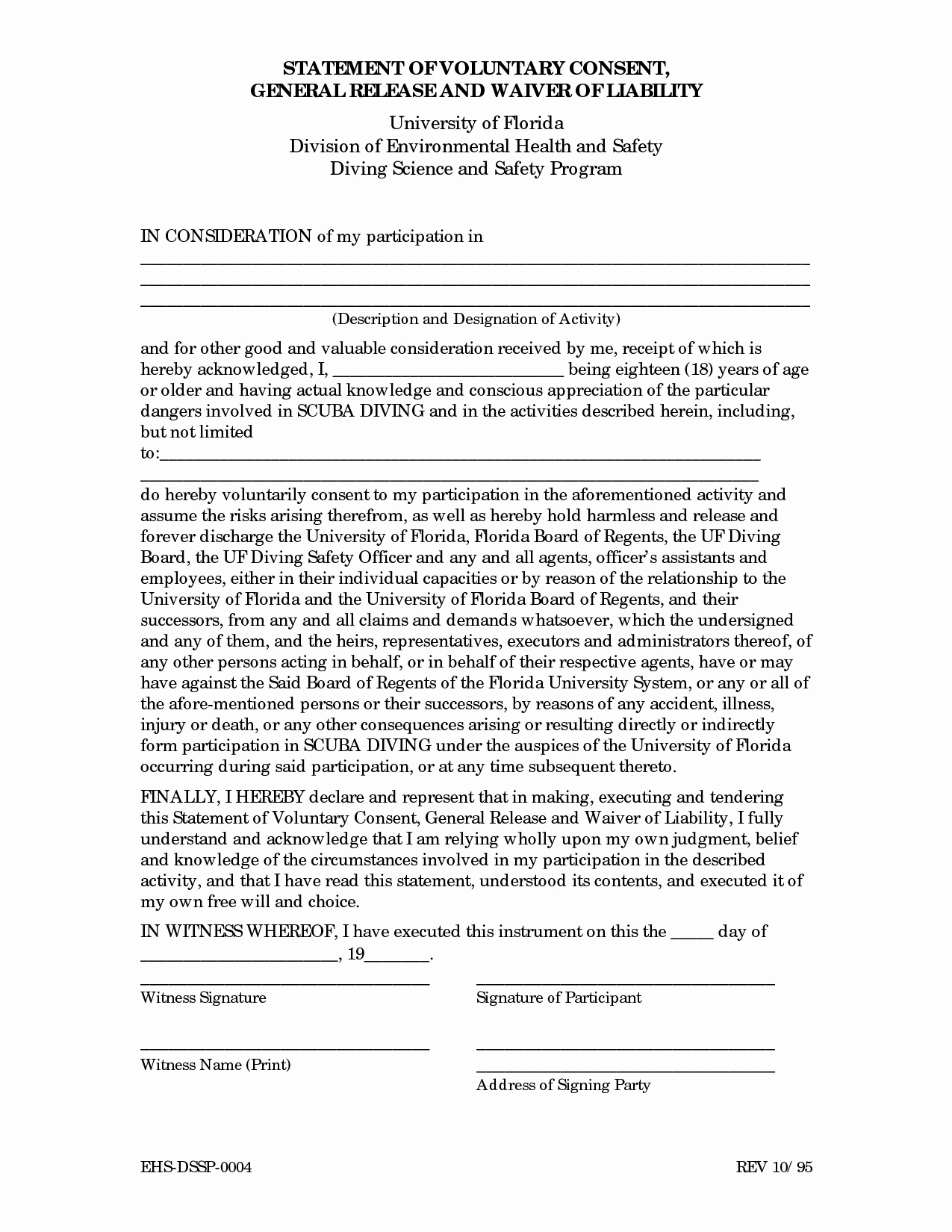 Sports Waiver form Template Unique 24 Of Sports Liability Waiver form Template