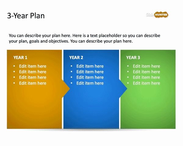 Strategic Plan Powerpoint Template Fresh 3 Year Strategic Plan Powerpoint Template is A Free