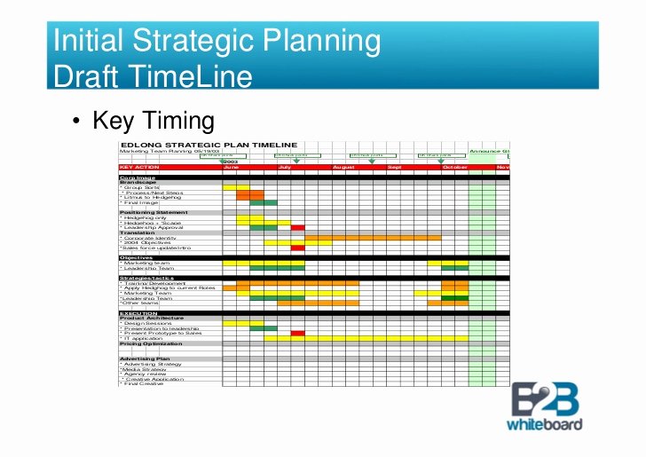 Strategic Plan Timeline Template Awesome Strategic Brand Management