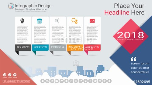 Strategic Plan Timeline Template Unique &quot;business Infographics Template Milestone Timeline or