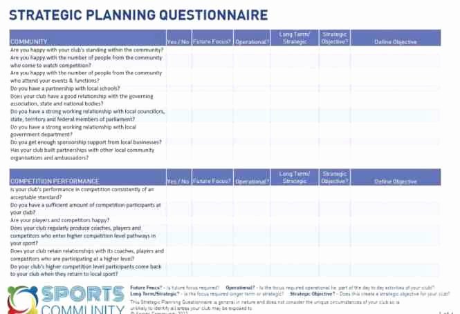 Strategic Planning Template Excel Elegant 5 Free Strategic Plan Templates Word Excel Pdf formats